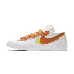 Nike Blazer Low x Sacai Mens Size 8‎ Magma Orange DD1877-100 Shoes